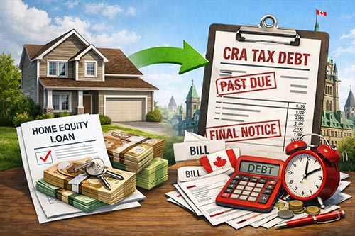 Using Home Equity to Pay CRA Debt